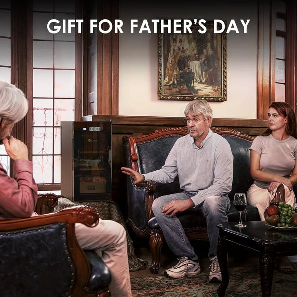 KingChii-Electric Cigar Humidors, Heating Control System, Electronic Humidor Cabinet, 4 Layers, 200 Capacity, 26L