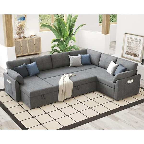 Oversized U Shape Sleeper Sofa