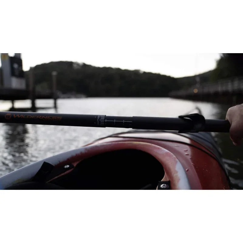 Pungo Kayak Paddle for Recreation/Touring | Fiberglass or Carbon Fiber Blade | Adjustable Carbon Fiber Shaft (220-240cm)